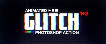 Membuat Action Gif Glitch Bergerak Dalam Adobe Photoshop